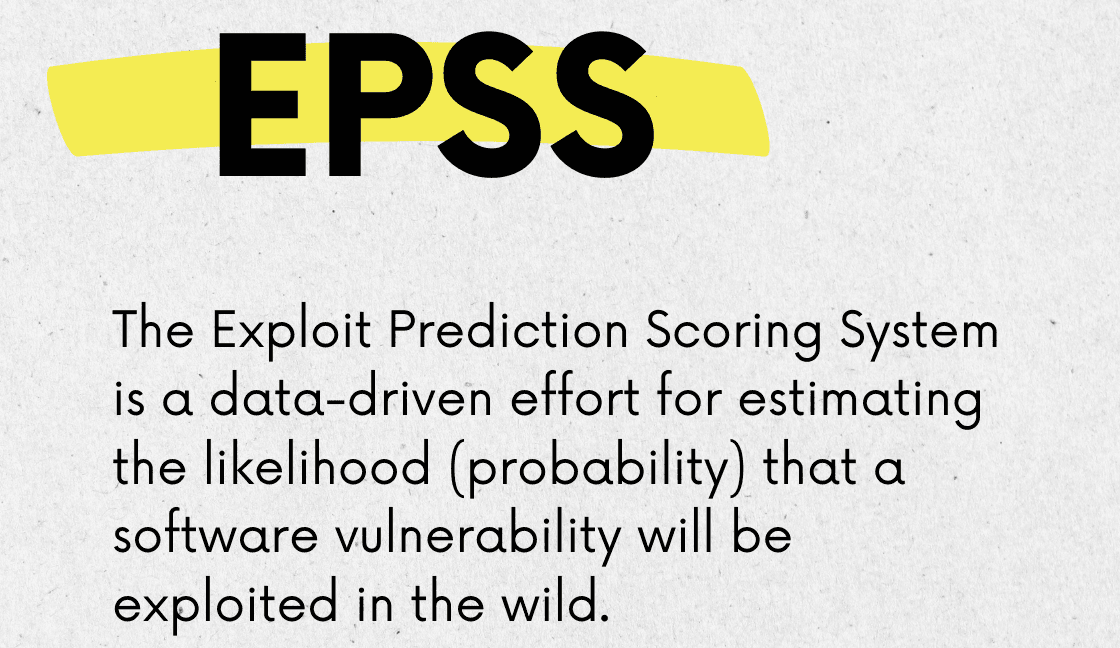 Exploit Prediction System infographic